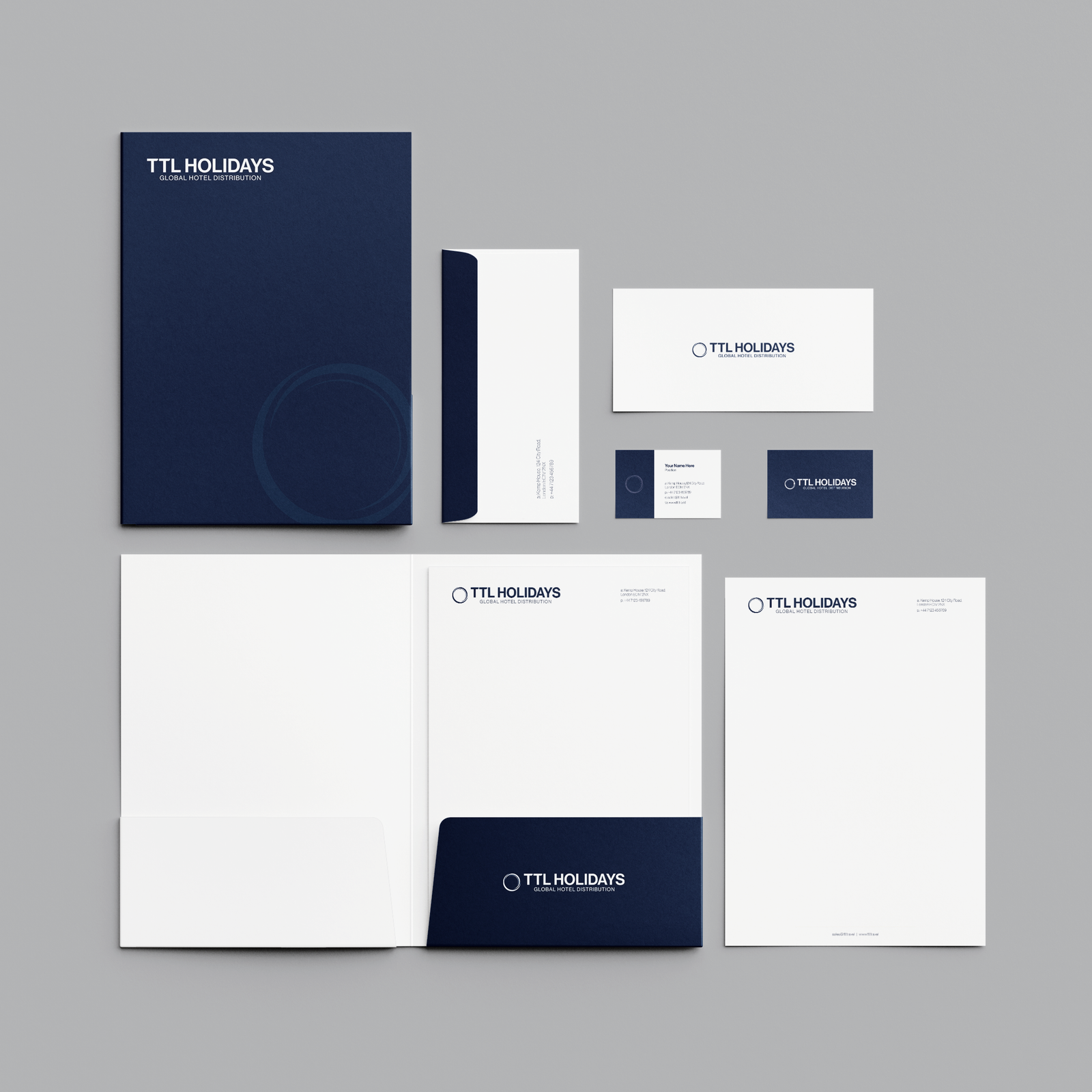 TTL Holidays stationery