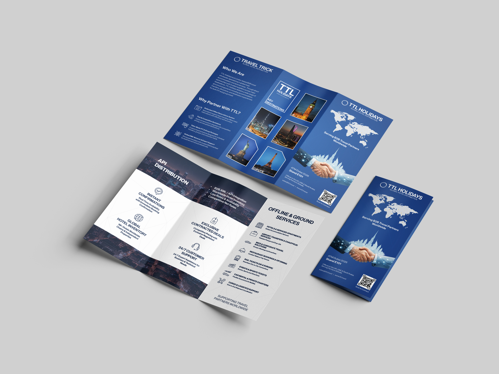 TTL Holidays event marketing assets